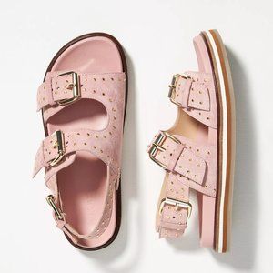 HTF Anthropologie Pilcro Studded Slingback Sandals